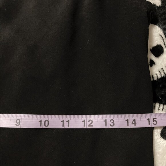 JOSEPH RIBKOFF Black sleeveless cowl neck tiered a-line dress ~ SMALL goth dress - Picture 8 of 15